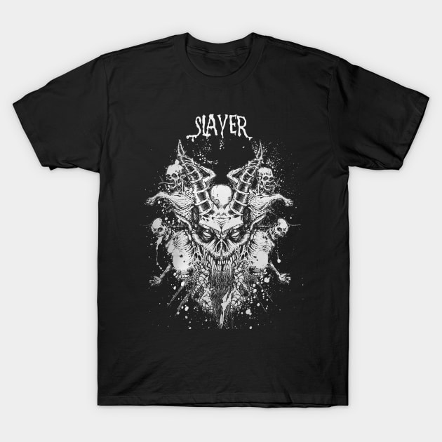 Dragon Skull Play Slay T-Shirt by Teropong Kota